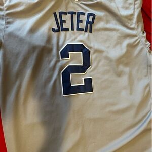 Majestic MLB Derek Jeter baseball jersey